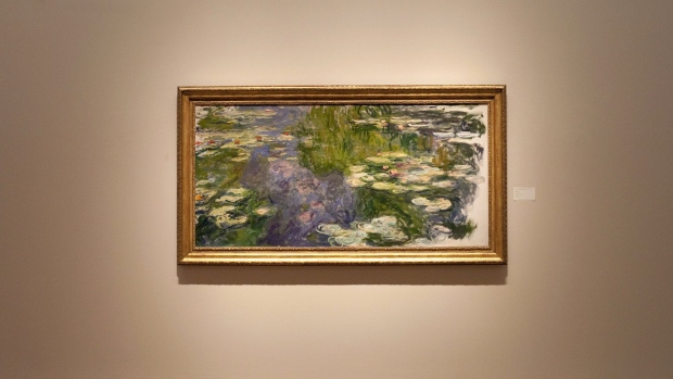 "Le Bassin aux Nympheas" by Claude Monet Photographer: Tom Starkweather/Bloomberg