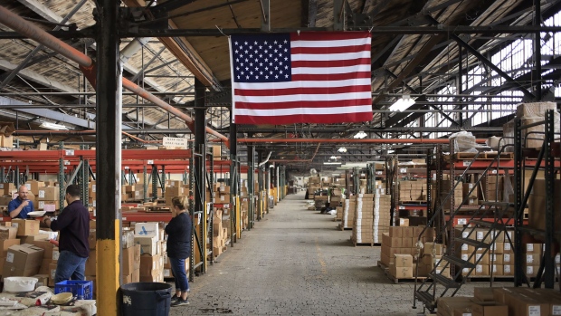 A tableware factory in Newell, West Virginia. Photographer: Luke Sharrett/Bloomberg