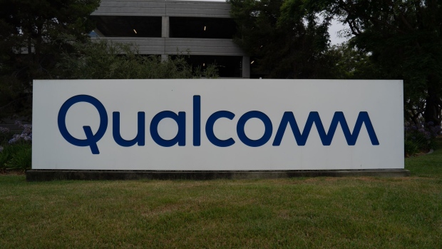 Qualcomm headquarters in San Diego, California, US, on Wednesday, July 6, 2022. Qualcomm Inc. is expected to release earnings figures on July 27. Photographer: Bing Guan/Bloomberg