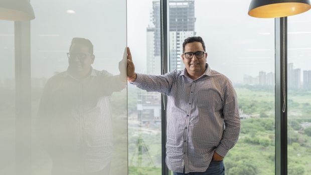 Vijay Shekhar Sharma, founder and chairman of One97 Communications Ltd., operator of PayTM, at PayTM office, in Noida, India, on Friday, July 22, 2022. Sharma promises $1 billion in revenue on path to profit, and to expand in lending to pursue growth. Photographer: Ruhani Kaur/Bloomberg