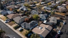Homes in Roseville, California, on Dec. 6.
