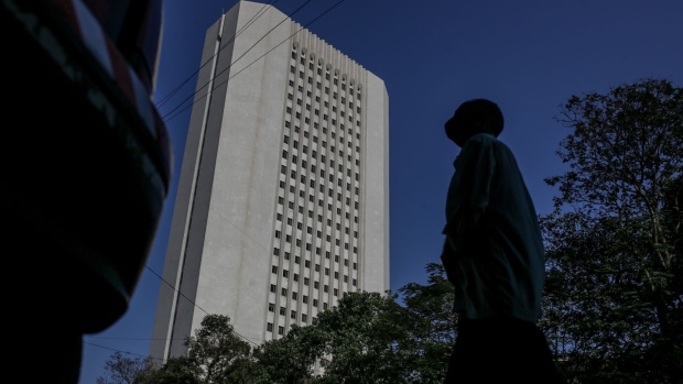 The Reserve Bank of India (RBI) headquarters in Mumbai, India, on Saturday, Feb. 5, 2022. The RBI is set to outline its policy on Feb. 9 and is expected to take further steps like raising the reverse repo rate to further pull back on pandemic-era steps. Photographer: Dhiraj Singh/Bloomberg