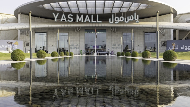 The Yas Mall, operated by Aldar Properties PJSC, in Abu Dhabi, United Arab Emirates, on Thursday, July 1, 2021. Abu Dhabi will use facial scanners - with technology which measures electromagnetic waves which change when RNA virus particles are present - to detect coronavirus infections at malls and airports, after a trial of 20,000 people showed "a high degree of effectiveness." Photographer: Christopher Pike/Bloomberg