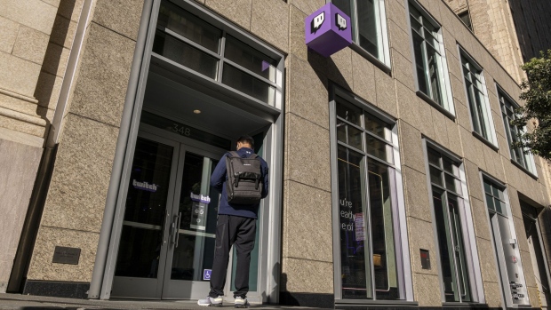 Twitch’s San Francisco headquarters. Photographer: David Paul Morris/Bloomberg