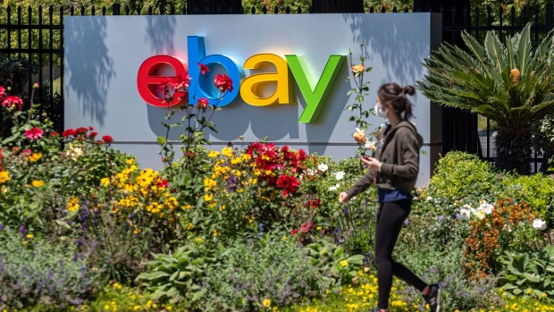 eBay headquarters in San Jose, California, U.S., on Monday, Aug. 9, 2021. eBay Inc. is expected to release earnings figures on August 11.