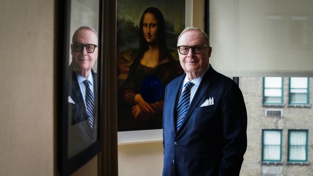 Thomas Lee, co-founder and chairman of Lee Equity Partners LLC, stands for a photograph at his office in New York, U.S., on Friday, March 8, 2019. Lee and Peter Gleysteen, founder of CIFC, have started a venture to issue collateralized loan obligations, which bundle corporate loans into bonds for sale to investors. Photographer: Christopher Goodney/Bloomberg