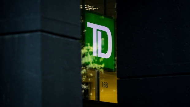 A Toronto-Dominion Canada Trust bank branch in Vancouver. Photographer: Darryl Dyck/Bloomberg