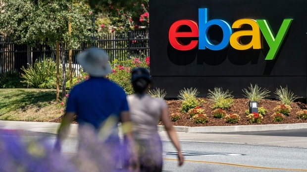 The eBay headquarters in San Jose, California, U.S., on Monday, Aug. 9, 2021. eBay Inc. is expected to release earnings figures on August 11. Photographer: David Paul Morris/Bloomberg