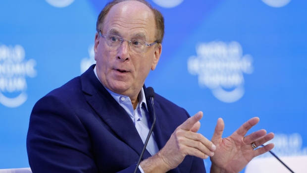 Larry Fink, chairman and chief executive officer of BlackRock