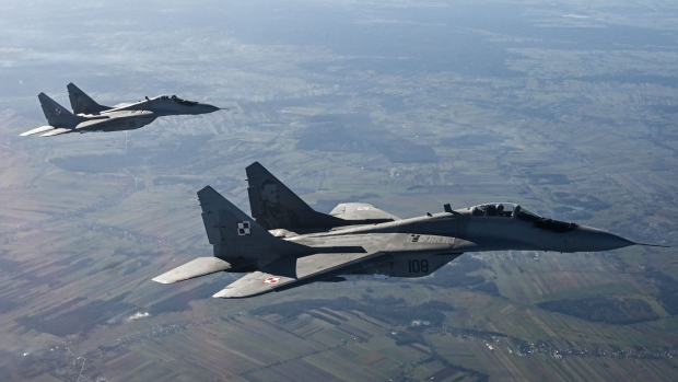 Polish Air Force MIG-29 fighter jets