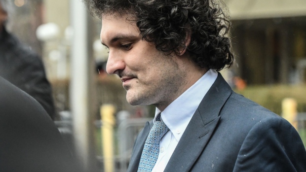 Sam Bankman-Fried, co-founder of FTX Cryptocurrency Derivatives Exchange, departs from court in New York, US, on Thursday, Feb. 16, 2023. US prosecutors said their discovery that Sam Bankman-Fried used a virtual private network to access the internet on two recent occasions raises concerns that the FTX co-founder could be hiding his online activities.
