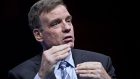 Senator Mark Warner, a Democrat from Virginia, speaks during a Business Roundtable CEO Innovation Summit discussion in Washington, D.C., U.S., on Thursday, Dec. 6, 2018. The summit features discussions with Americas top chief executive officers, government leaders and industry experts on ideas and policies.