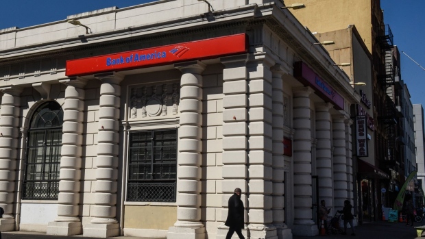 A Bank of America branch in the Brooklyn borough of New York, US, on Monday, March 21, 2023. Bank of America, Citigroup, JPMorgan Chase and Wells Fargo announced they are each making a $5 billion uninsured deposit into First Republic Bank.