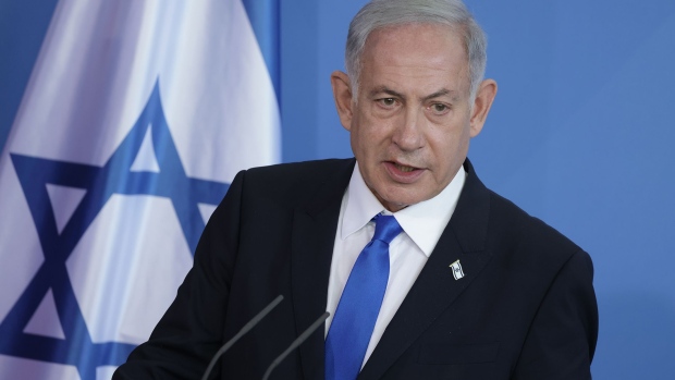 Benjamin Netanyahu Photographer: Sean Gallup/Getty Images