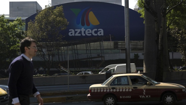 The TV Azteca studios in Mexico City. Photographer: Susana Gonzalez/Bloomberg