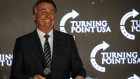Jair Bolsonaro during an event organized by Turning Point USA, a non-profit conservative organization, in Miami on Feb. 3.