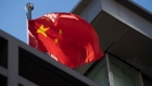 HOUSTON, TX - JULY 22: A Chinese national flag waves at the Chinese consulate after the United States ordered China to close its doors on July 22, 2020 in Houston, Texas. According to the State Department, the U.S. government ordered the closure of the Chinese consulate "in order to protect American intellectual property and Americans' private information." (Photo by Go Nakamura/Getty Images) Photographer: Go Nakamura/Getty Images North America