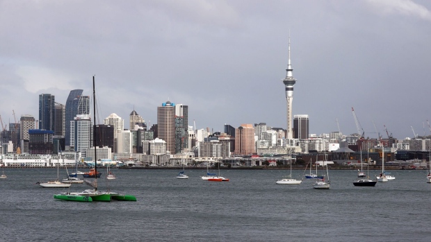 Buildings in Auckland, New Zealand, on Monday, June 13, 2022. New Zealand's central bank is to begin selling the bonds acquired during its quantitative easing program back to the government, and intends to gradually dispose of all its holdings over the next five years.