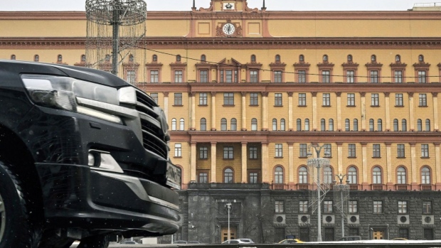 The Russian Federal Security Service headquarters in Moscow. Photographer: Alexander Nemenova/Getty Images