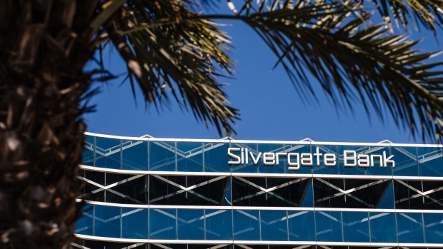 The Silvergate headquarters in La Jolla, California, on March 9.