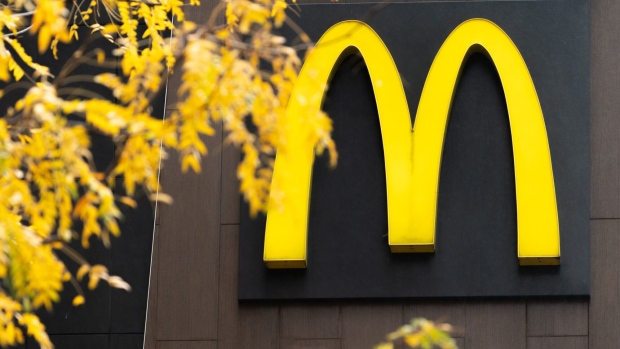 A McDonald's fast food restaurant in New York, US, on Monday, Oct. 24, 2022. McDonald's Corp. is scheduled to release earnings figures on October 27.