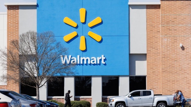 A Walmart in Atlanta, Georgia, US, on Sunday, Feb. 19, 2023. Walmart Inc.'s profit forecast for this year fell short of analyst estimates, signaling more struggles for the world’s largest retailer after it was hammered by a surge in inventory. Photographer: Dustin Chambers/Bloomberg