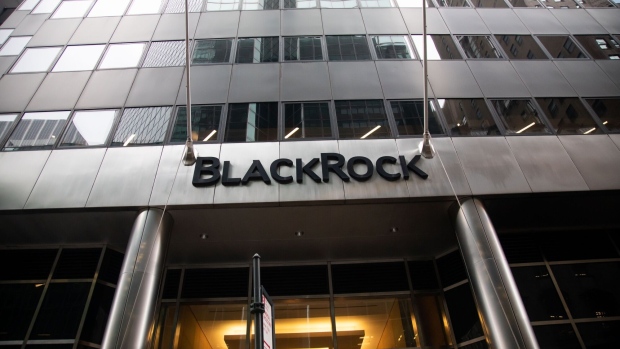 BlackRock headquarters in New York, US, on Friday, Jan. 13, 2023. BlackRock Inc. clients continued to pour money into the firm’s long-term investment funds in the fourth quarter, seeking to capitalize on the preceding rout in stock and bond markets.