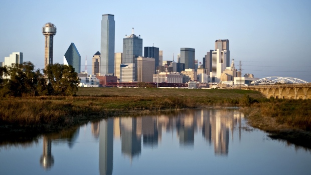 Buildings stand along the skyline of Dallas, Texas, U.S. Photographer: Matthew Nager/Bloomberg