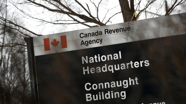 Canada Revenue Agency sign