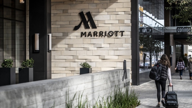 A Marriott hotel in Austin, Texas, US. Photographer: Sergio Flores/Bloomberg