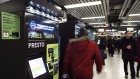Presto machines in the Toronto subway