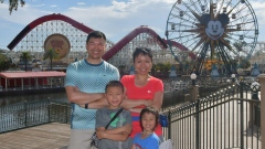 Kelly Ho and her family on vacation. 