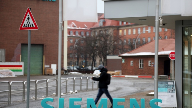 The Siemens AG dynamo factory in Berlin, Germany, on Tuesday, Feb. 2, 2021. Siemens Energy will cut roughly a sixth of workers from its gas and power division in the latest sign that the worldwide shift to green energy is upending the fossil-fuel businesses. Photographer: Liesa Johannssen-Koppitz/Bloomberg