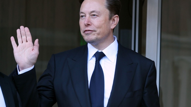 SAN FRANCISCO, CALIFORNIA - JANUARY 24: Tesla CEO Elon Musk leaves the Phillip Burton Federal Building on January 24, 2023 in San Francisco, California. Musk testified at a trial regarding a lawsuit that has investors suing Tesla and Musk over his August 2018 tweets saying he was taking Tesla private with funding that he had secured. The tweet was found to be false and cost shareholders billions of dollars when Tesla's stock price began to fluctuate wildly allegedly based on the tweet. (Photo by Justin Sullivan/Getty Images)