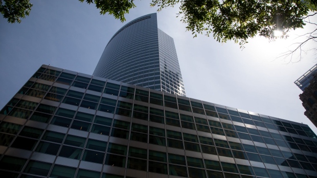 Goldman Sachs Group headquarters in New York, US, on Wednesday, June 15, 2022. The Securities and Exchange Commission is looking into whether some investments for the funds are in breach of ESG metrics promised in marketing materials, one of the people said.