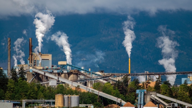 A pulp and paper mill in Crofton, British Columbia. Photographer: James MacDonald/Bloomberg