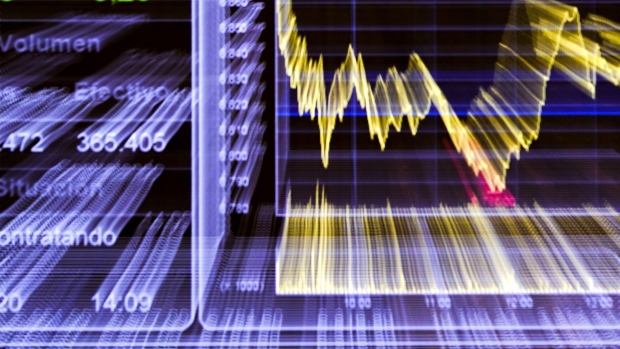 Stock market movements on an electronic display. Photographer: Bloomberg Creative Photos/Bloomberg Creative Collection