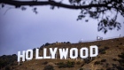 The Hollywood sign in Los Angeles, California, U.S., on Monday, Oct. 4, 2021. One of Hollywood's most powerful unions has voted to authorize a strike, threatening a walkout that could cripple movie and TV studios still trying to come back from Covid-19 shutdowns.
