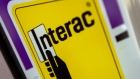 A Interac sign