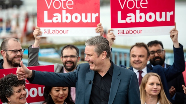 Keir Starmer in Chatham, UK, in May. Photographer: Chris J Ratcliffe/Getty Images