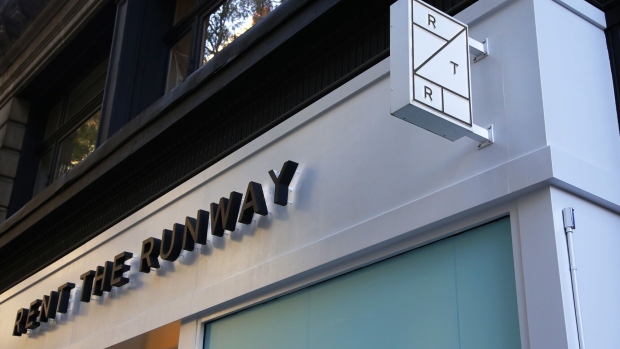 NEW YORK, NEW YORK - OCTOBER 22: The Rent the Runway store is seen on October 22, 2021 in New York City. Rent the Runway filed an initial public offering on Monday. The company plans to offer 15 million shares at $18 to $21 with a valuation that could reach $1.3 billion. (Photo by Michael M. Santiago/Getty Images) Photographer: Michael M. Santiago/Getty Images