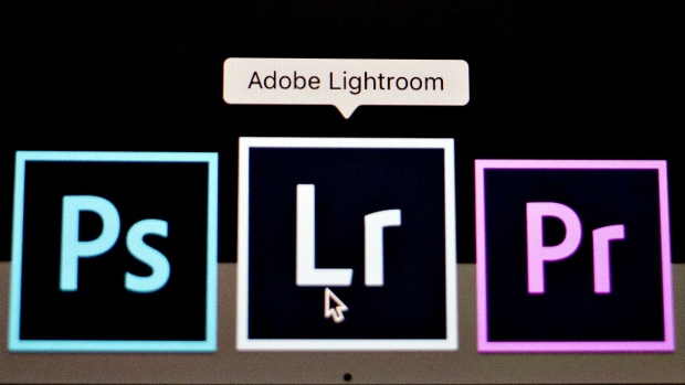 An Adobe Systems Inc. Lightroom application.