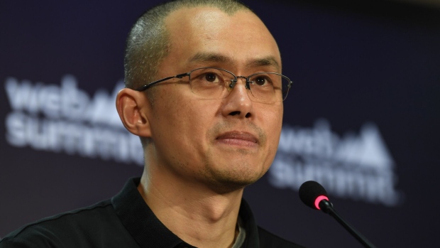 Changpeng Zhao, co-founder and chief executive officer of Binance Holdings Ltd.