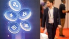 The logos of Ripple, Ethereum, Bitcoin, Binance USD and Solana coins on display during the Dubai Crypto Expo at the Festival Arena in Dubai, United Arab Emirates, on Wednesday, March 8, 2023. A long road lies ahead to repair confidence in crypto after unprecedented bankruptcies and hacks, including the major challenge of giving investors a way of insuring against such events. Photographer: Christopher Pike/Bloomberg