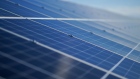 A close-up of solar panels. Photographer: Bloomberg Creative Photos/Bloomberg Creative Collection