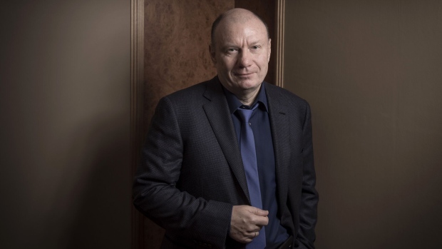 Vladimir Potanin, billionaire and owner of OAO GMK Norilsk Nickel, poses for a photograph following an interview in London, U.K., on Monday, Nov. 20, 2017. Potanin is within a hair’s breadth of regaining his ranking as Russia’s richest tycoon this year.