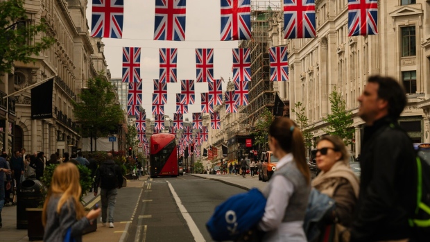 The UK saw heavy spending on tourism and hospitality over the May coronation holiday.