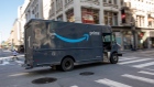 An Amazon delivery truck in San Francisco, California, US, on Wednesday, Oct. 5, 2022. Amazon.com Inc. will hold a second Prime Day sale on Oct. 11 and Oct. 12 to boost sales among cost-conscious consumers who are expected to start their holiday shopping even earlier this year.