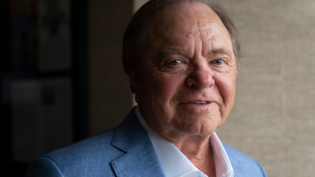 Harold Hamm at his office in Oklahoma City. Photographer: Nick Oxford/Bloomberg
