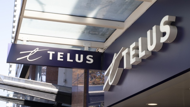 A Telus store in Vancouver, British Columbia, Canada, on Tuesday, Sept. 6, 2022.